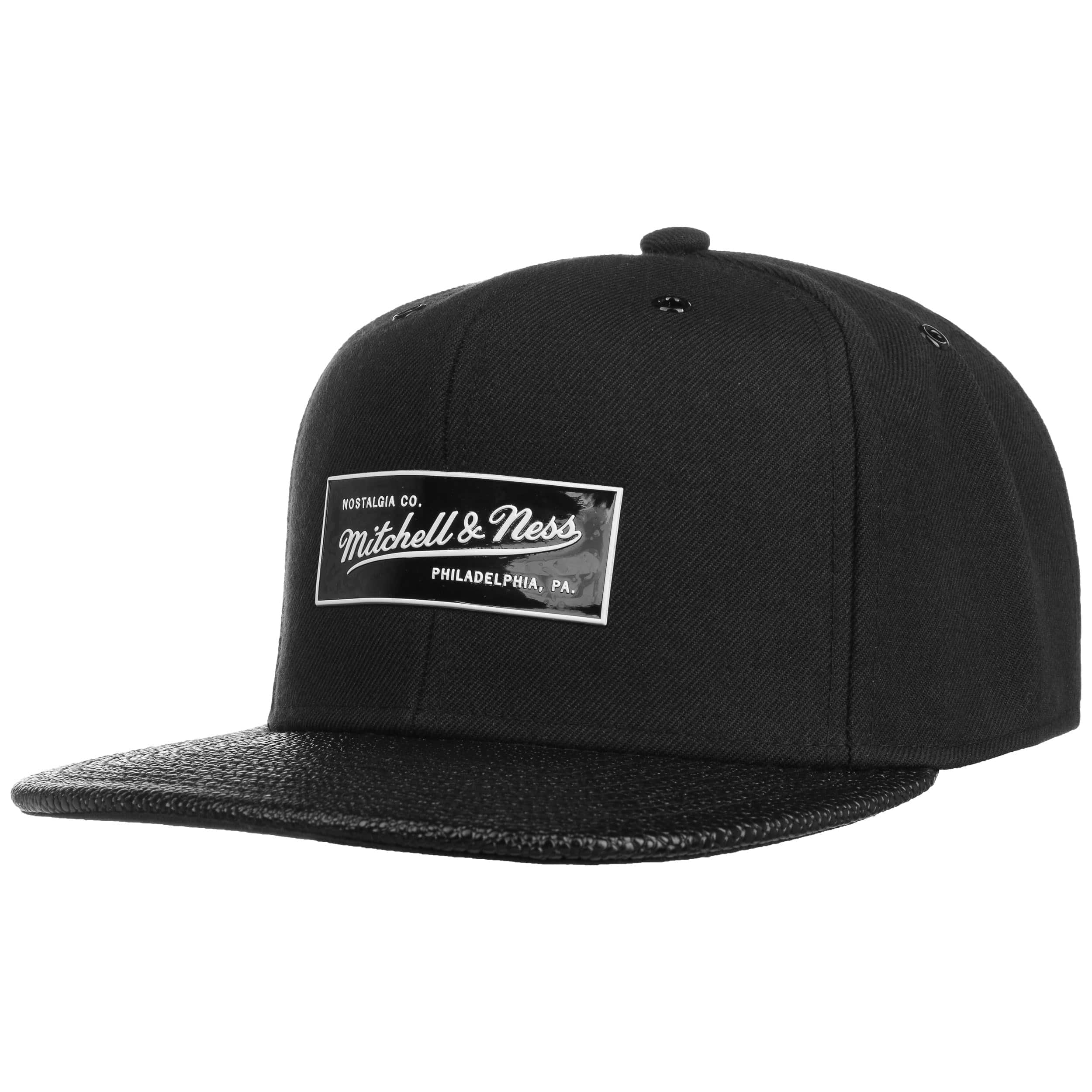 Mitchell and ness black cap online