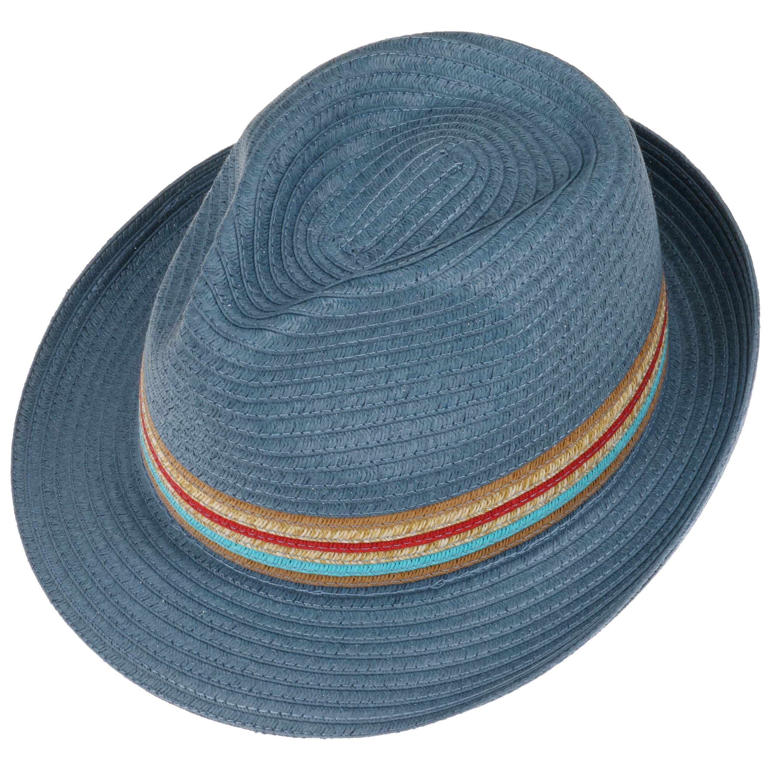 Uni Stripes Straw Trilby Hat by Lipodo - 21,95