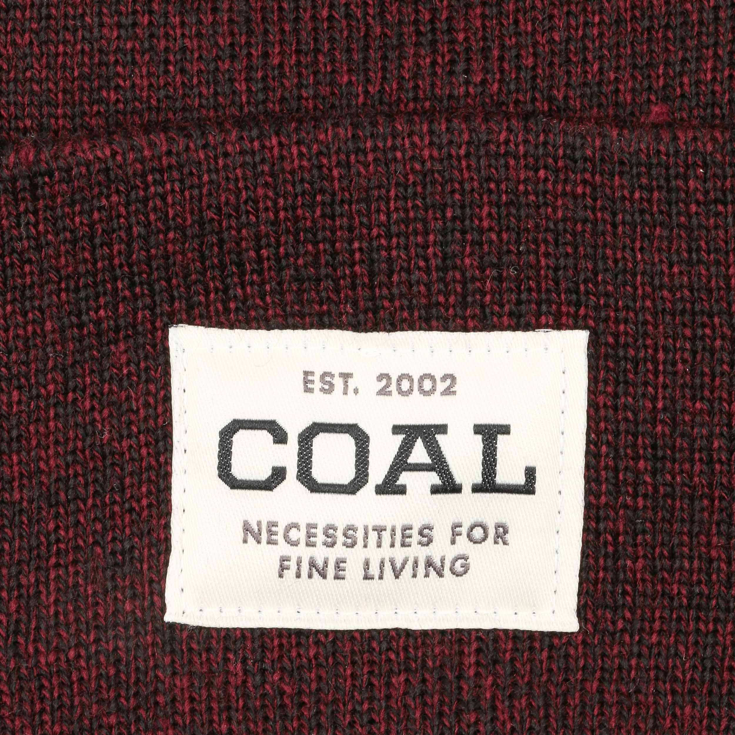 Coal The Uniform Burgundy Marl Beanie