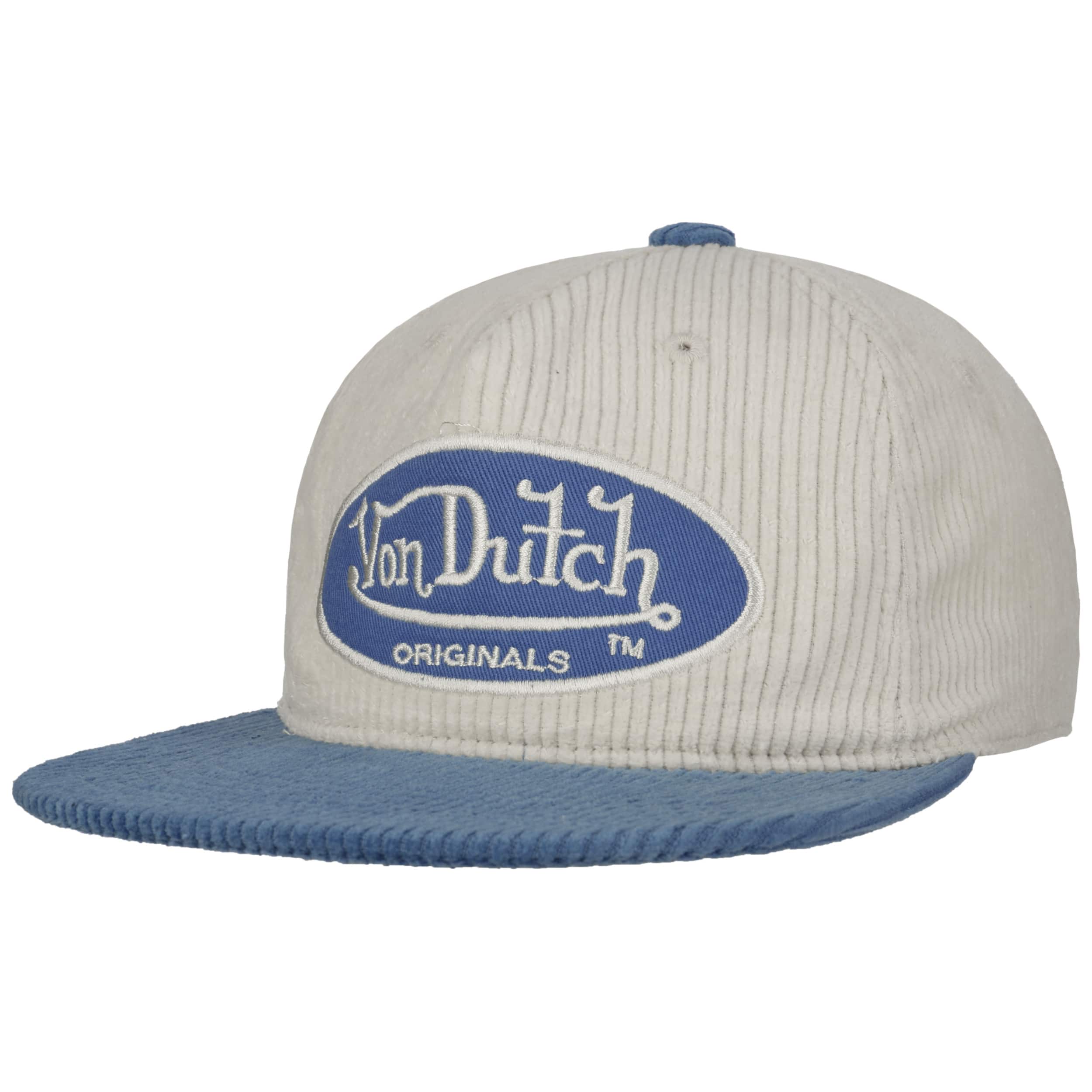 Utica Cord Oval Patch Cap by Von Dutch - 29,95 €