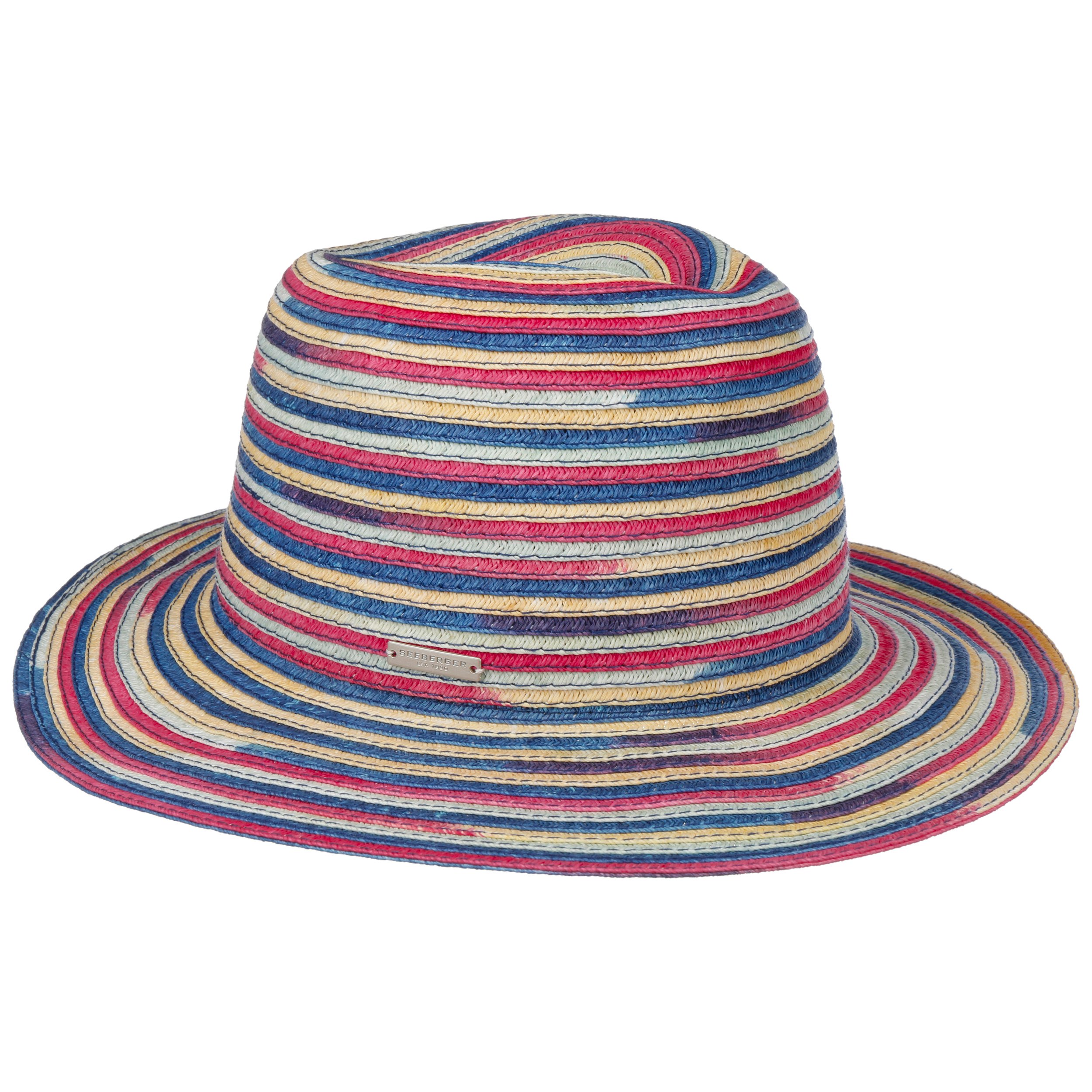 Valcosta Fedora Straw Hat by Seeberger 