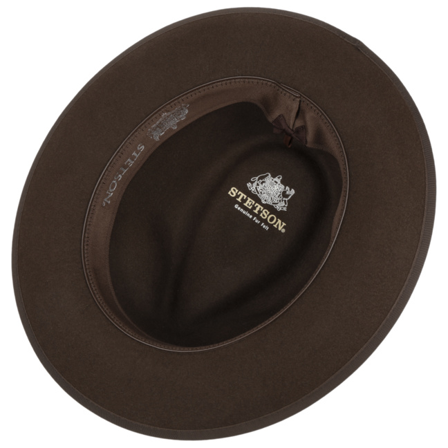 STETSON ステットソン Felt Fedora Brown 58cm STETSON ステットソン Felt Fedora Brown 58cm STETSON TEMPLE