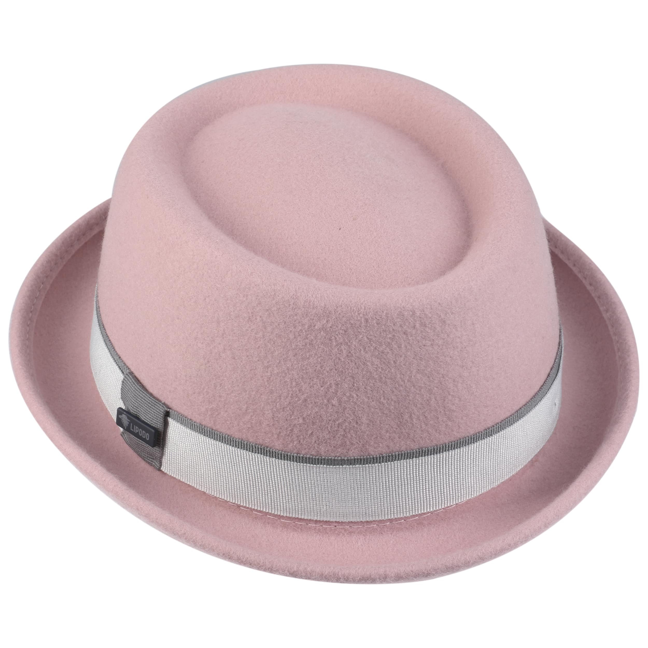 pink pork pie hat