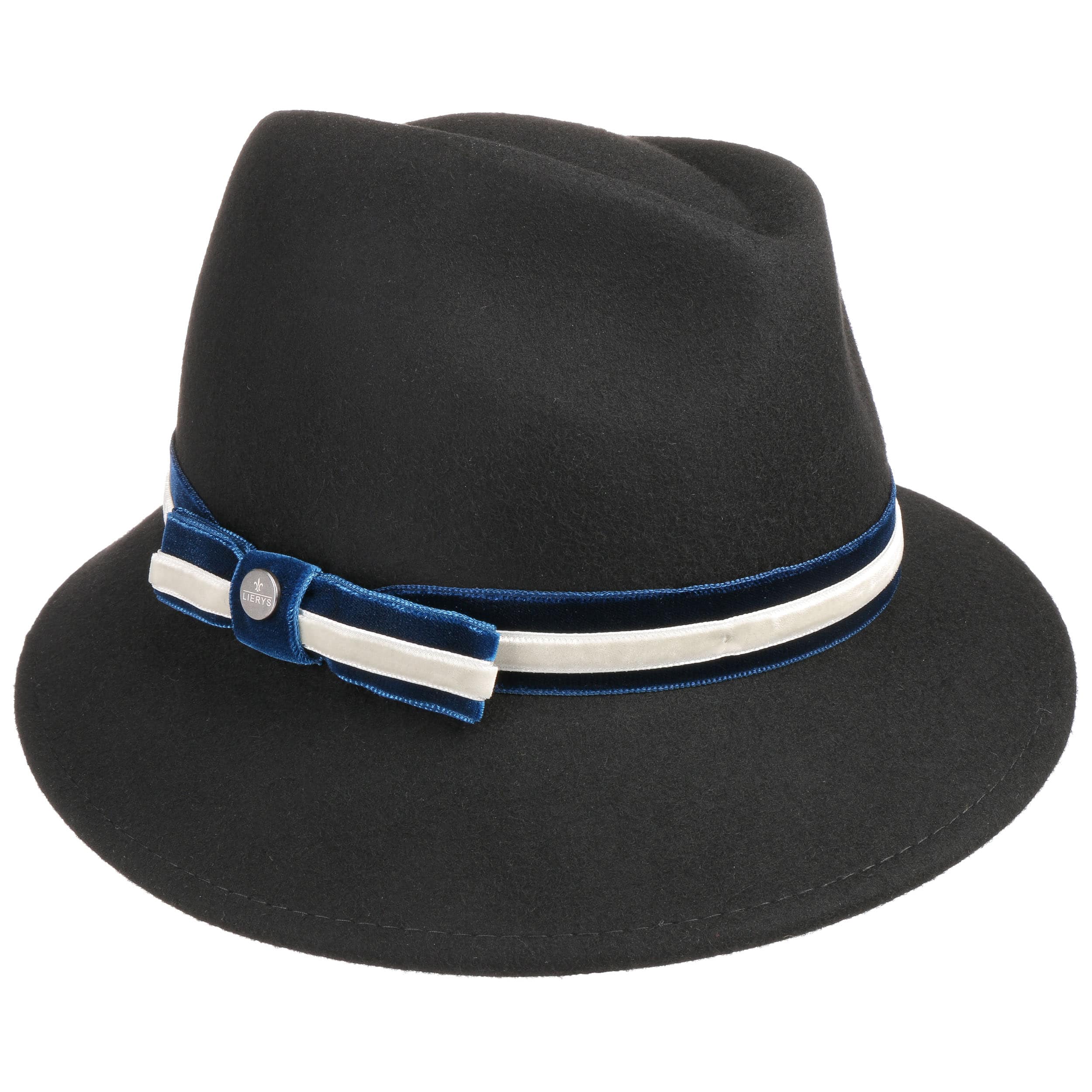 100% Shetland Hand-dyed Felted Ladies Hat wribbon