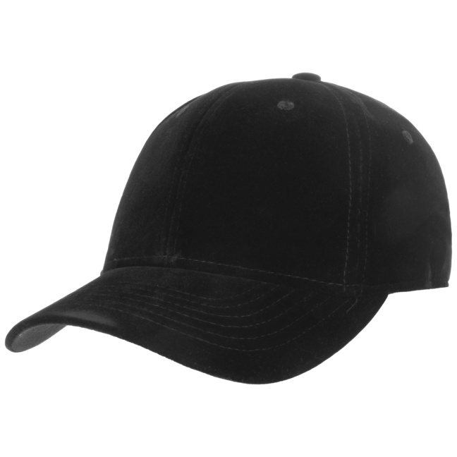 black velvet cap