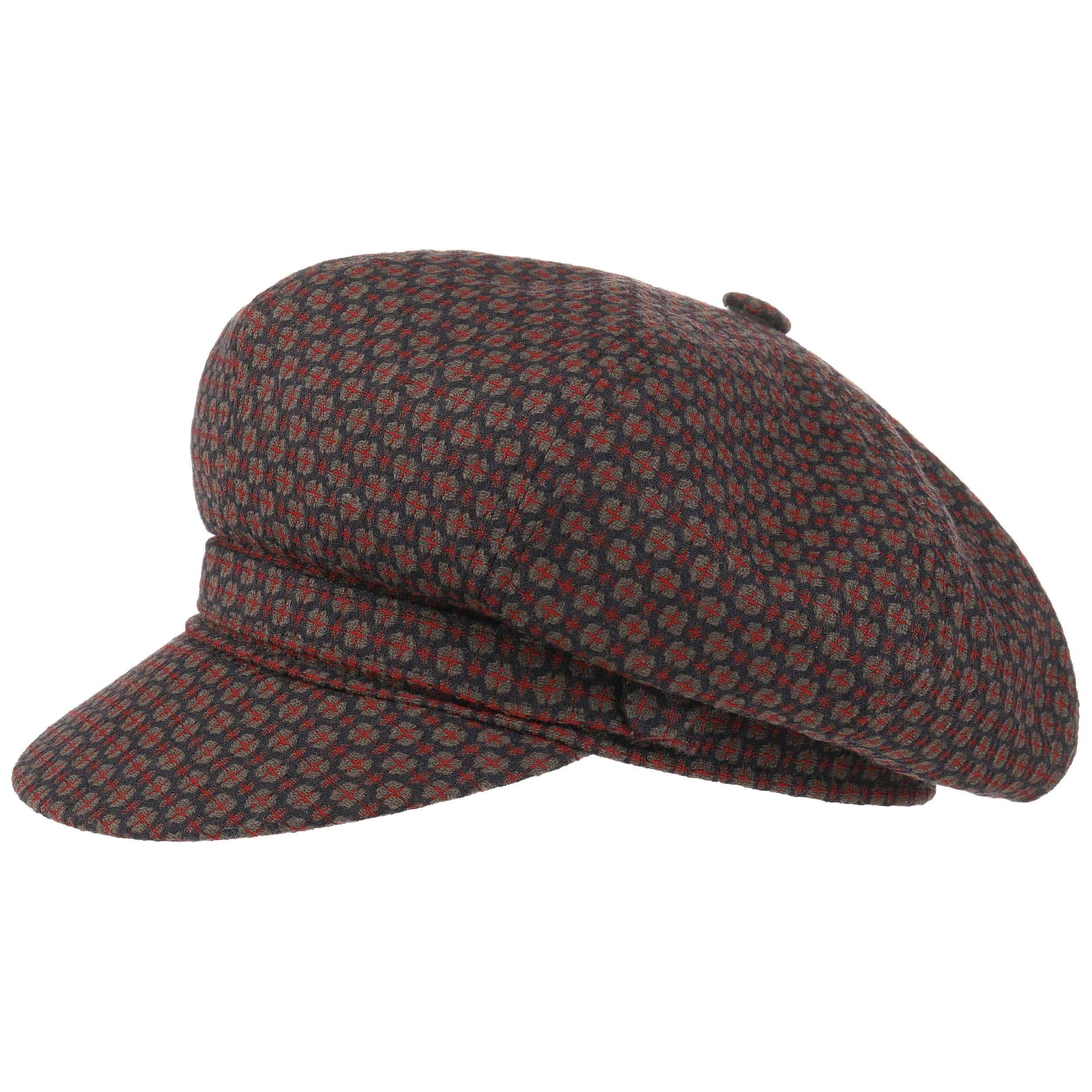 Vendome Virgin Wool Newsboy Cap by Stetson - 79,00