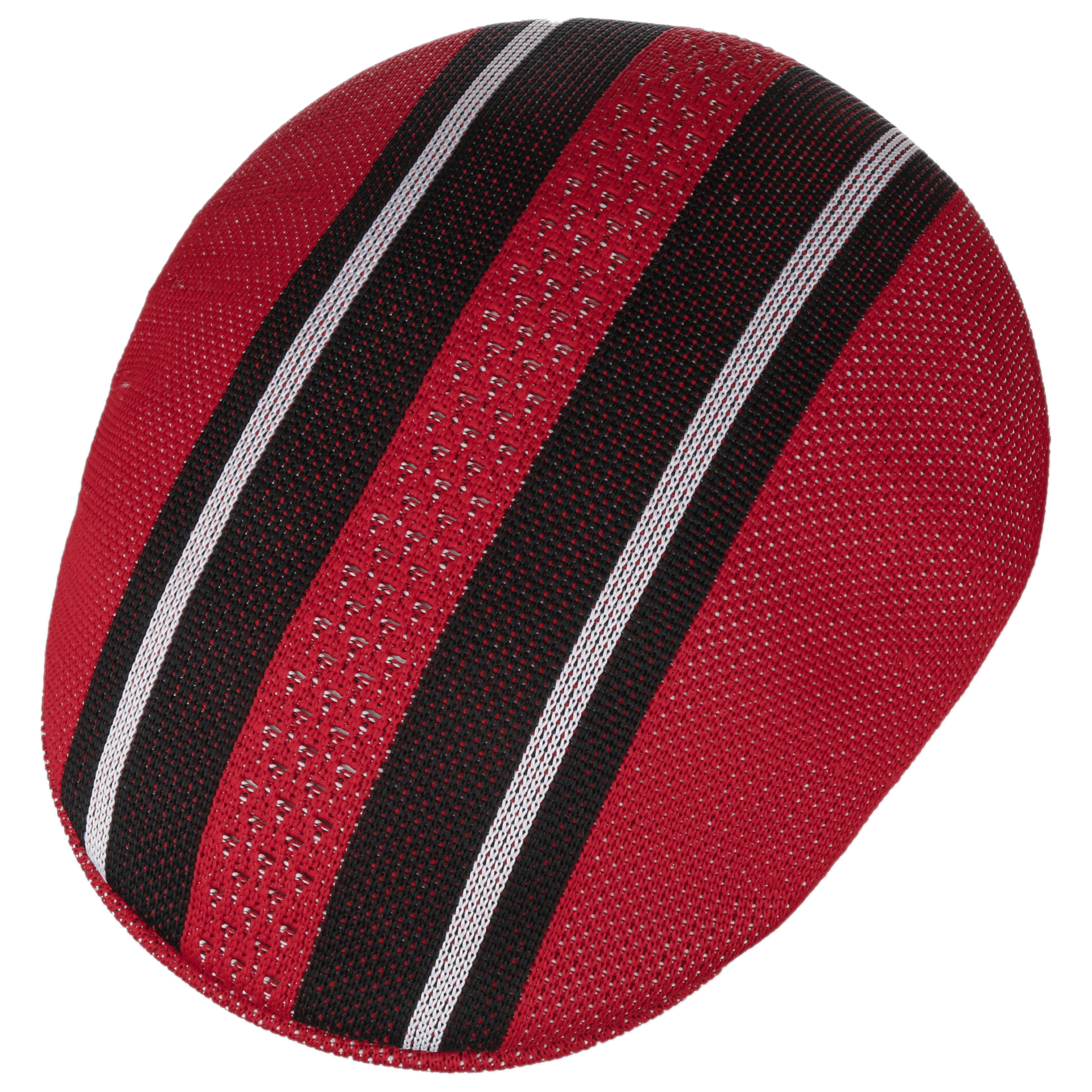 Vented Stripes 504 Flat Cap by Kangol -- decoding=