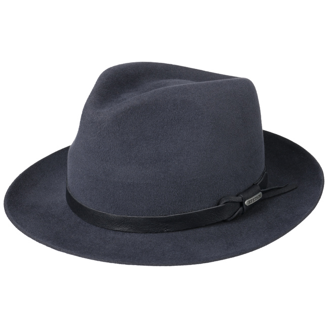 stetson fur felt fedora hat