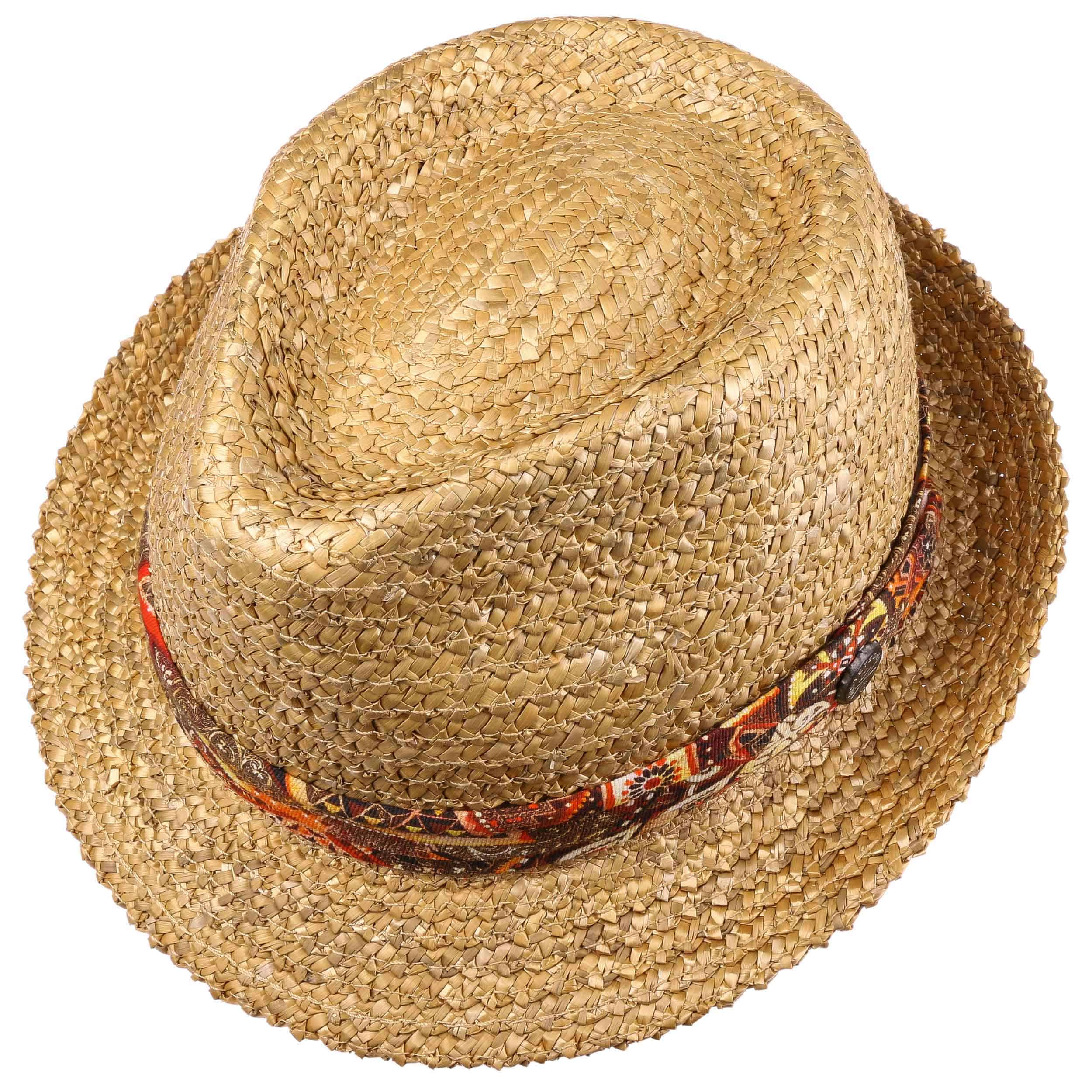 Vintage Wheat Trilby Straw Hat By Stetson 4900 9975