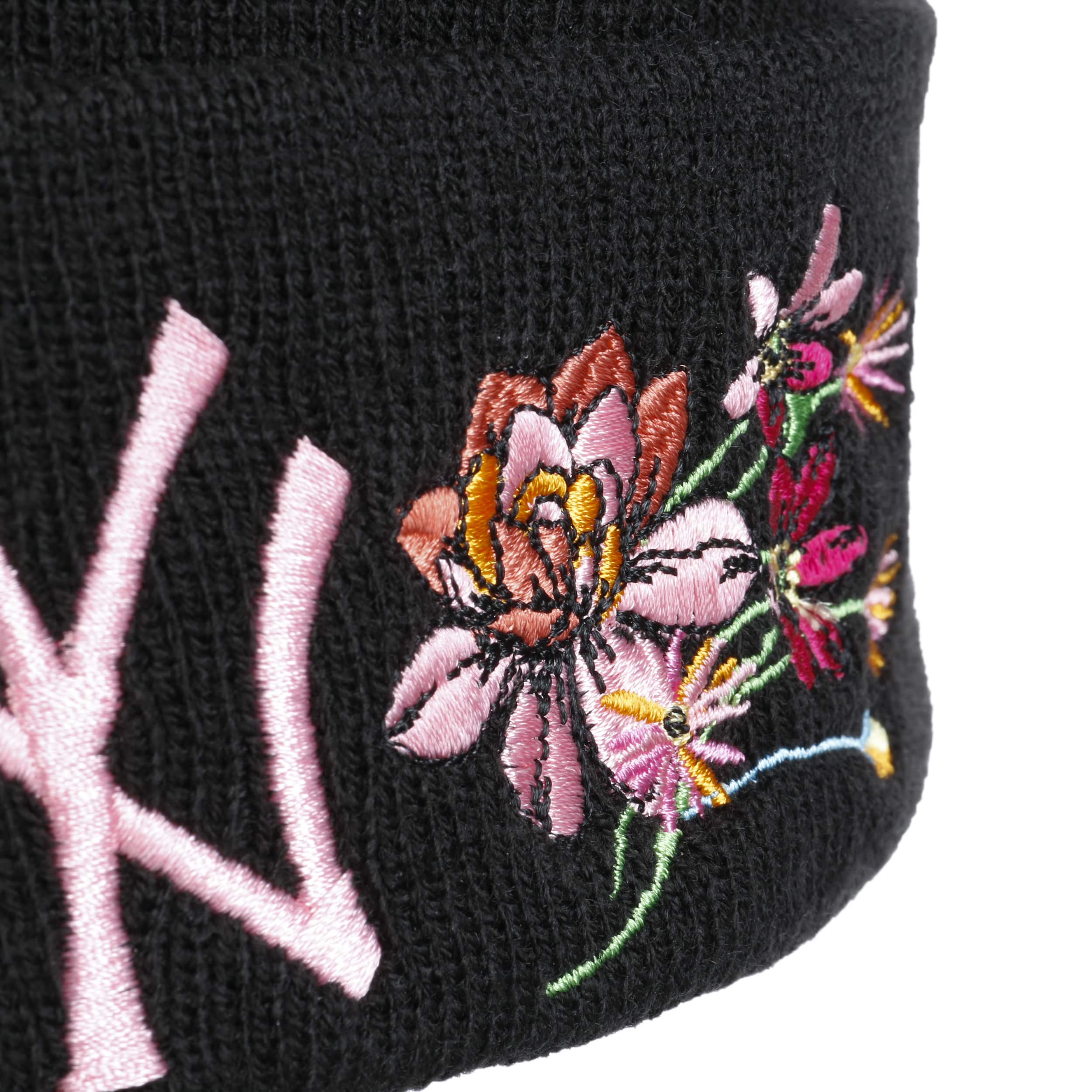 WMNS Floral Cuff MLB Yankees Beanie Hat by New Era - 38,95 €