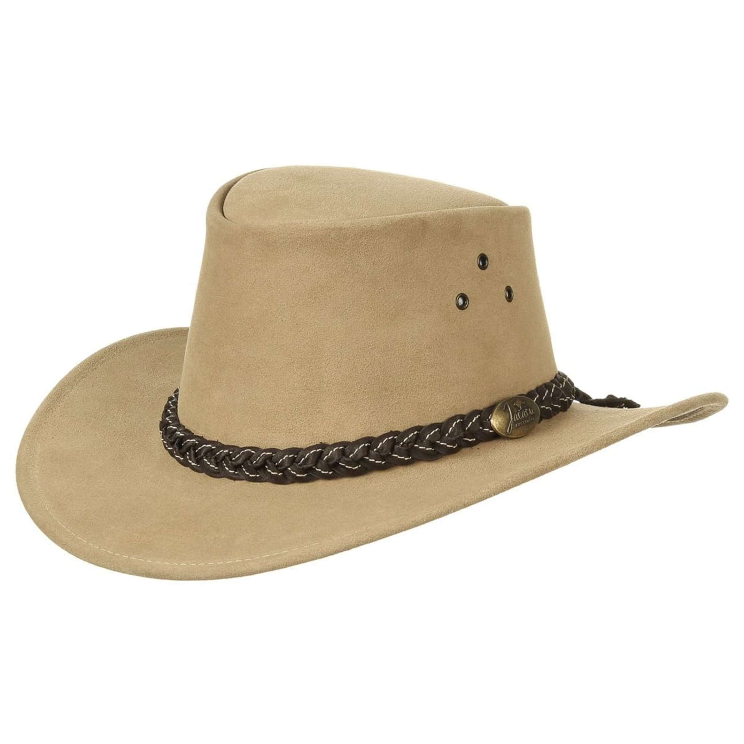 leather bushman hat