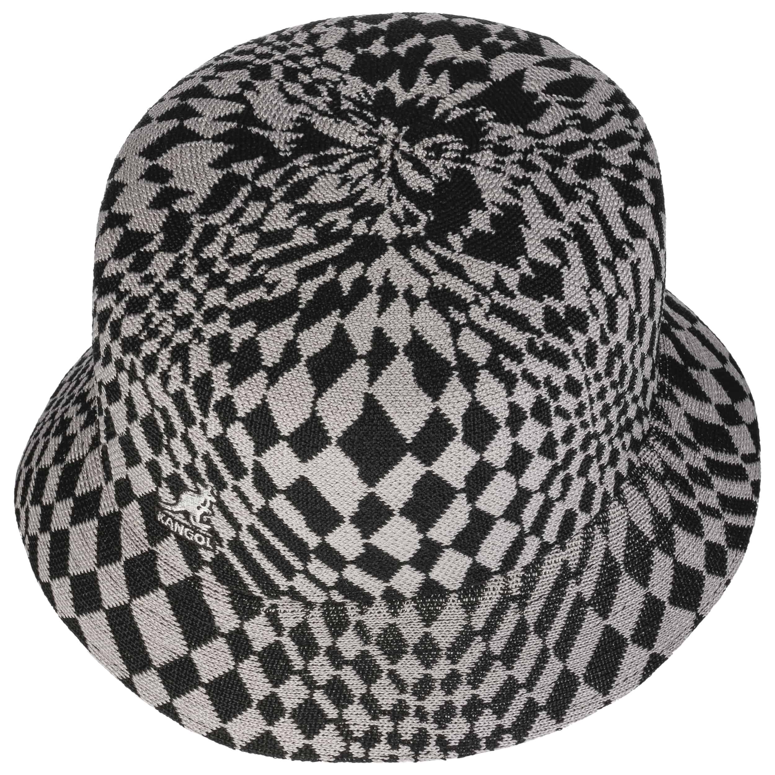 帽子 KANGOL Warped Check Bucket 2021ss Warped Check Bucket Cloth Hat by Kangol --> Shop Hats