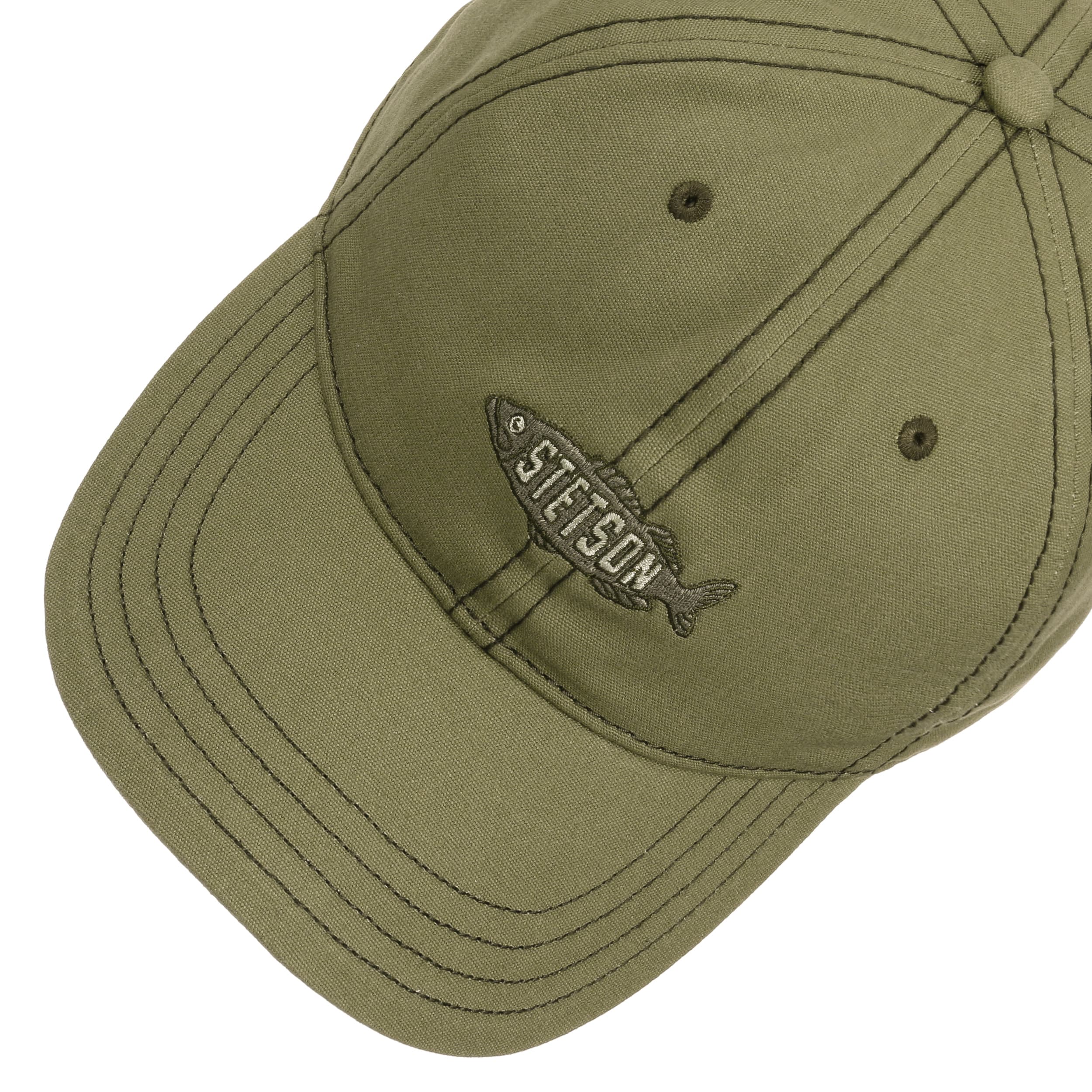 Washed Canvas Fish Cap by Stetson - 49,00