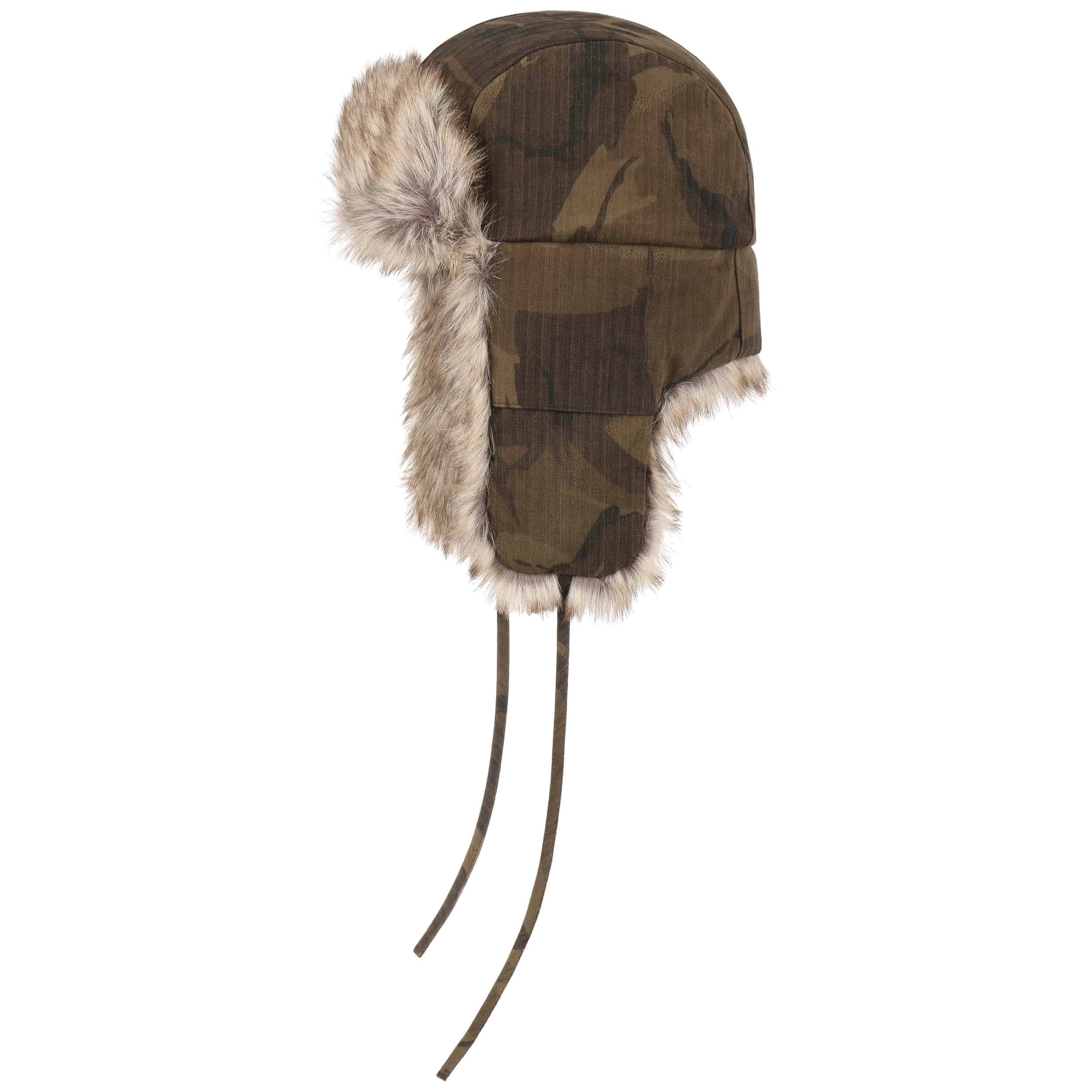 camo aviator hat