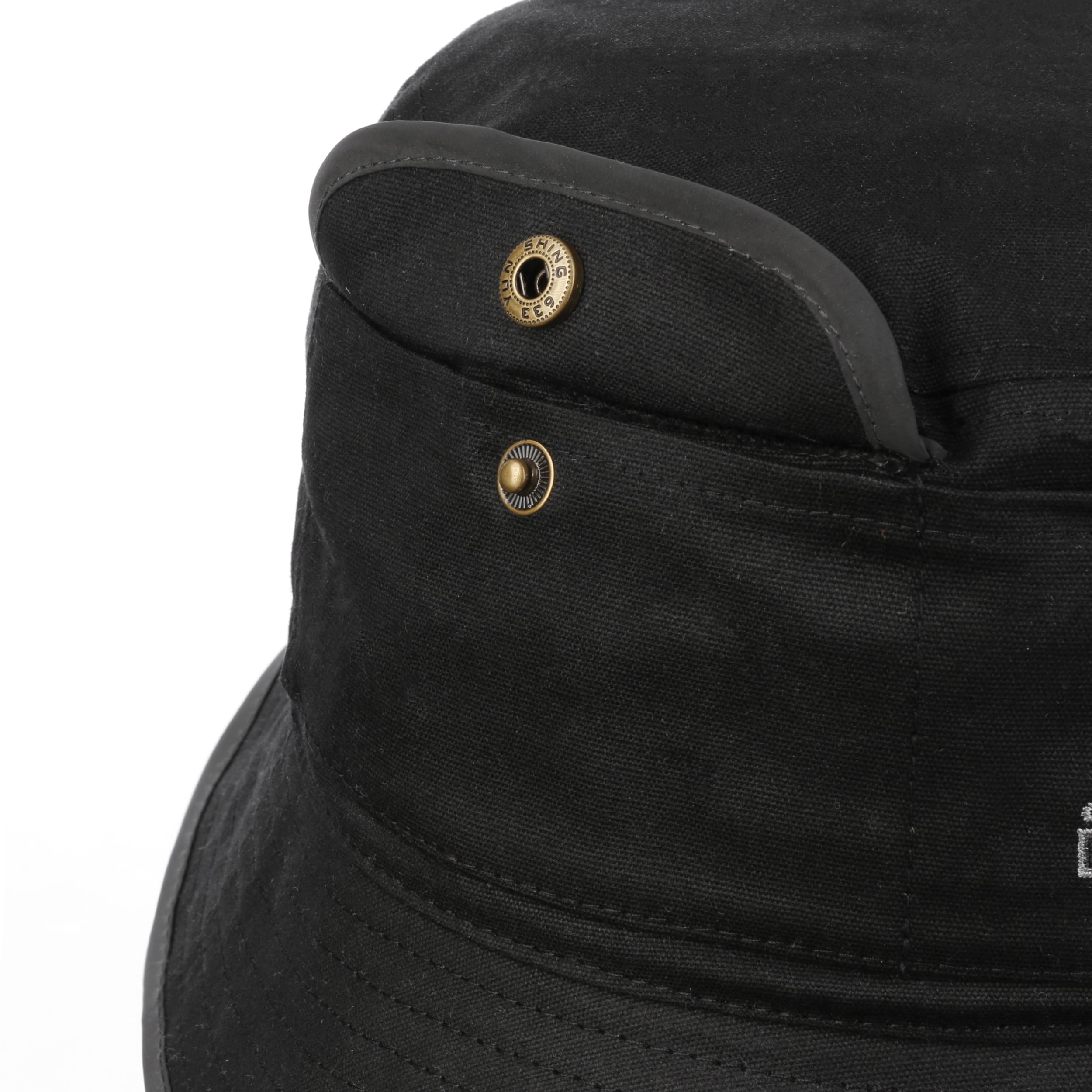帽子 700fill / Walts Cotton Bucket Hat Black Bucket Hat For