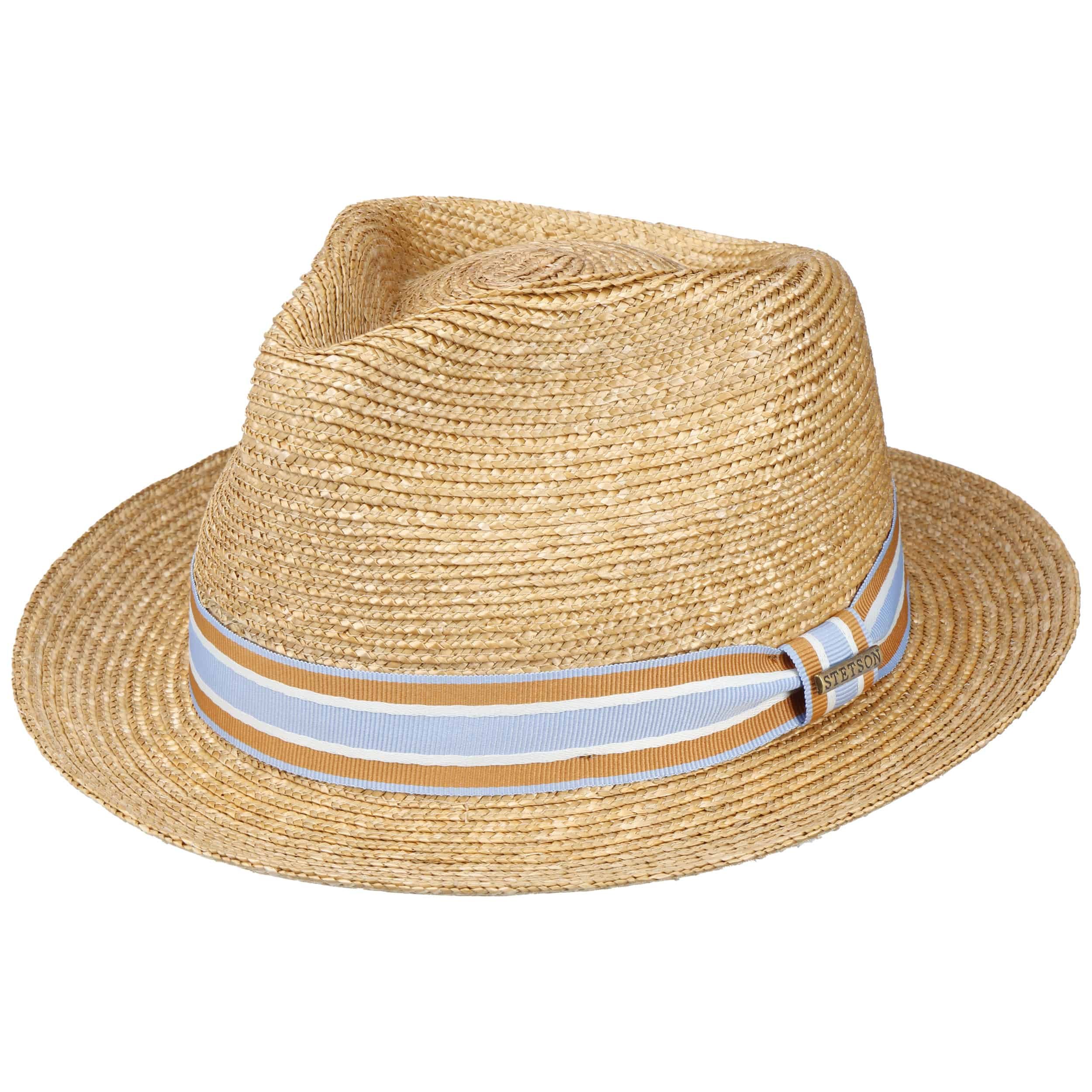 Wheaty Traveller Straw Hat by Stetson 