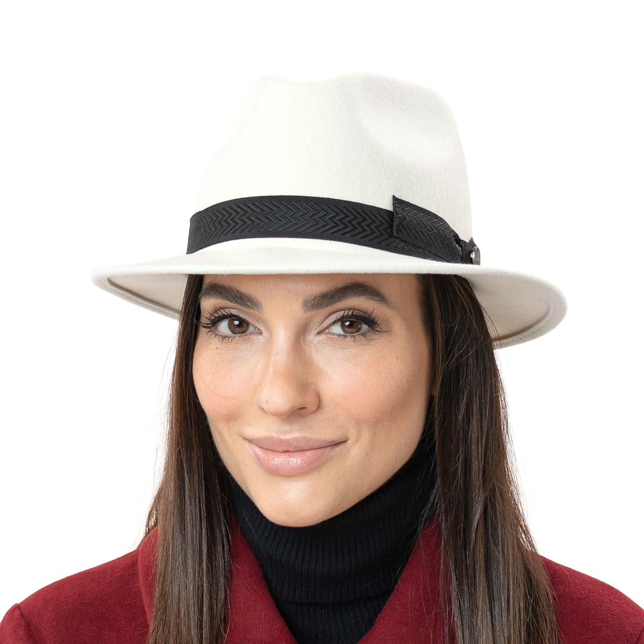 wool white hat