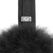 UGG Wired Earmuffs ブラック O/S Amazon.com: UGG Womens Sheepskin Bluetooth Earmuff, Burnt