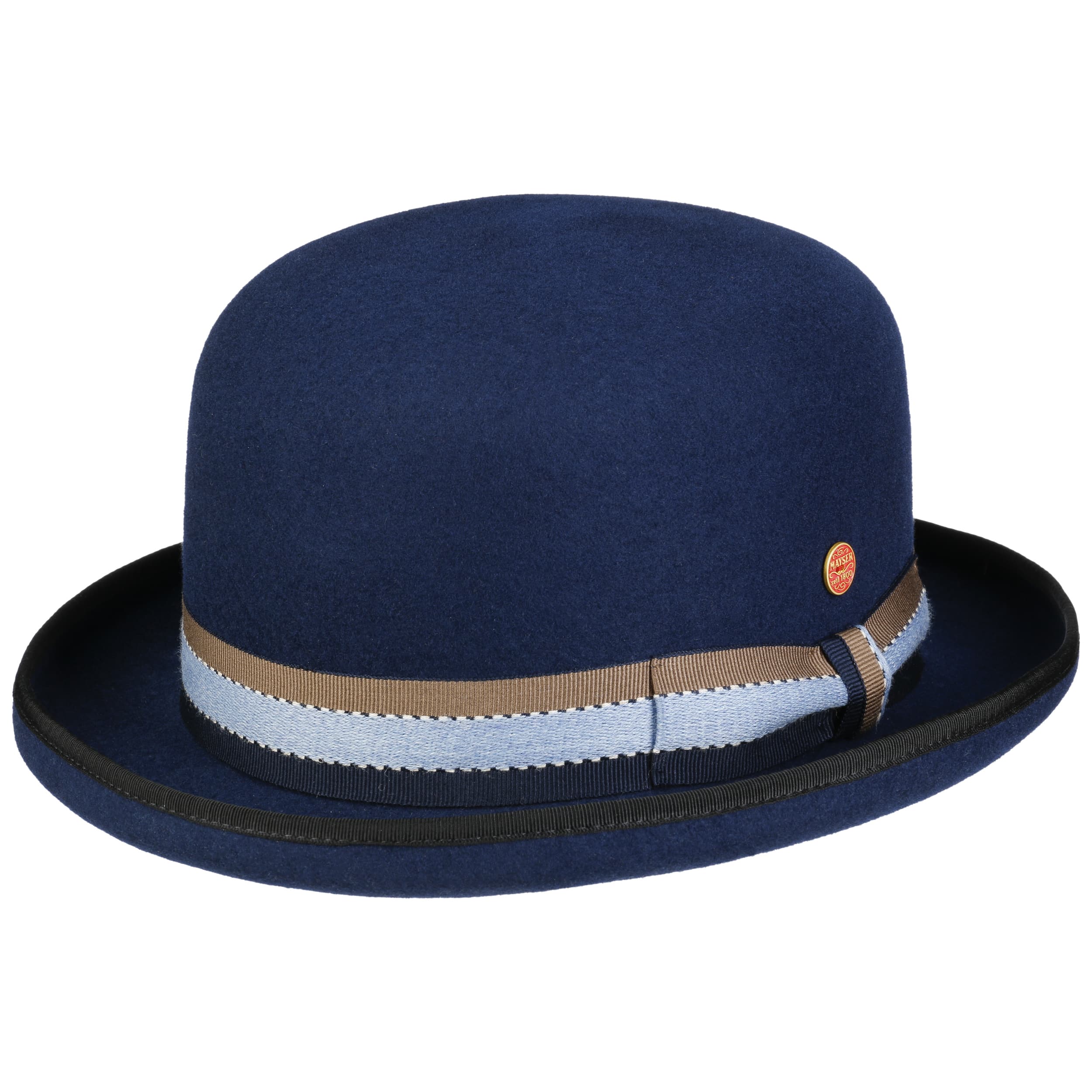 Navy blue cheap bowler hat