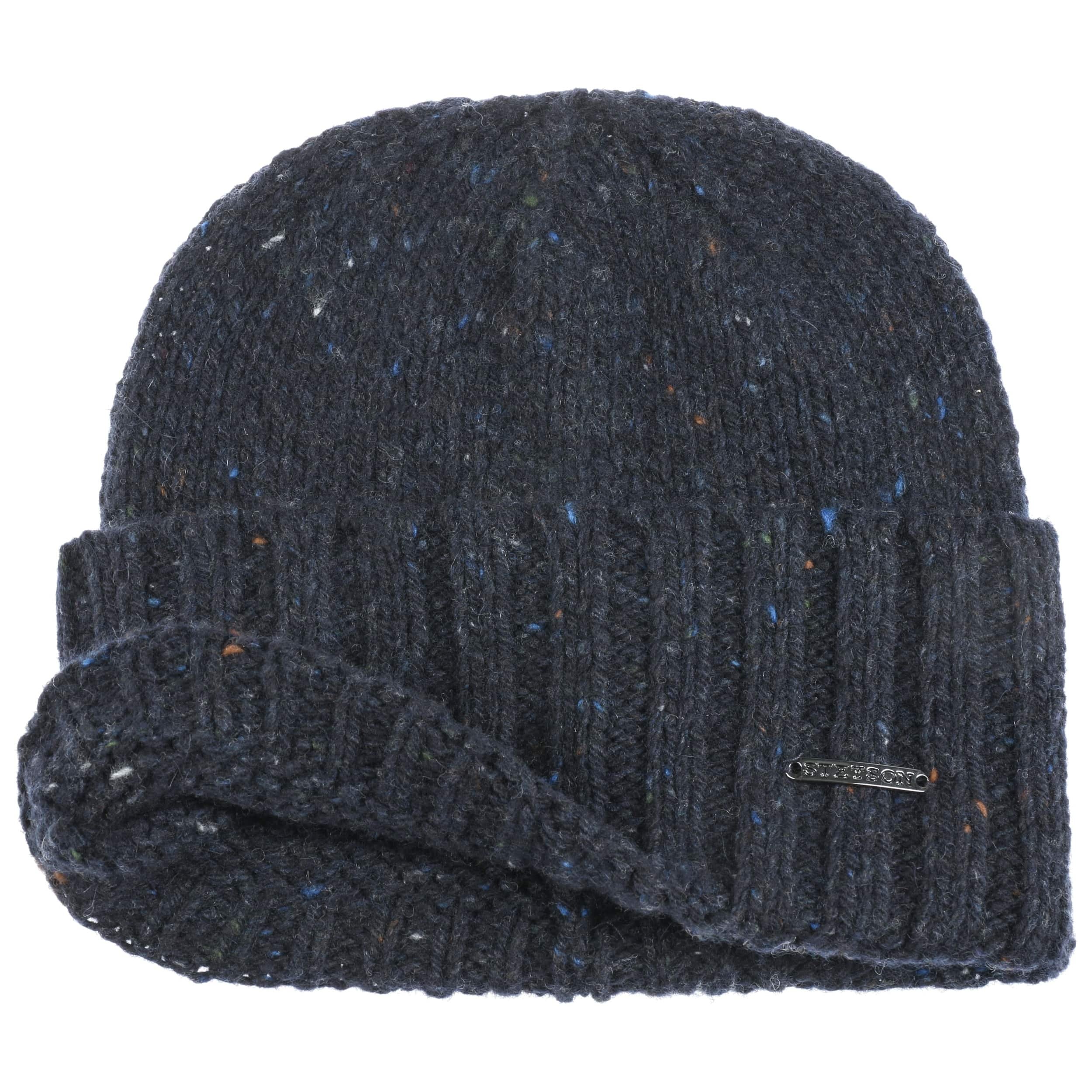 Wool Cashmere Beanie Hat by Stetson 