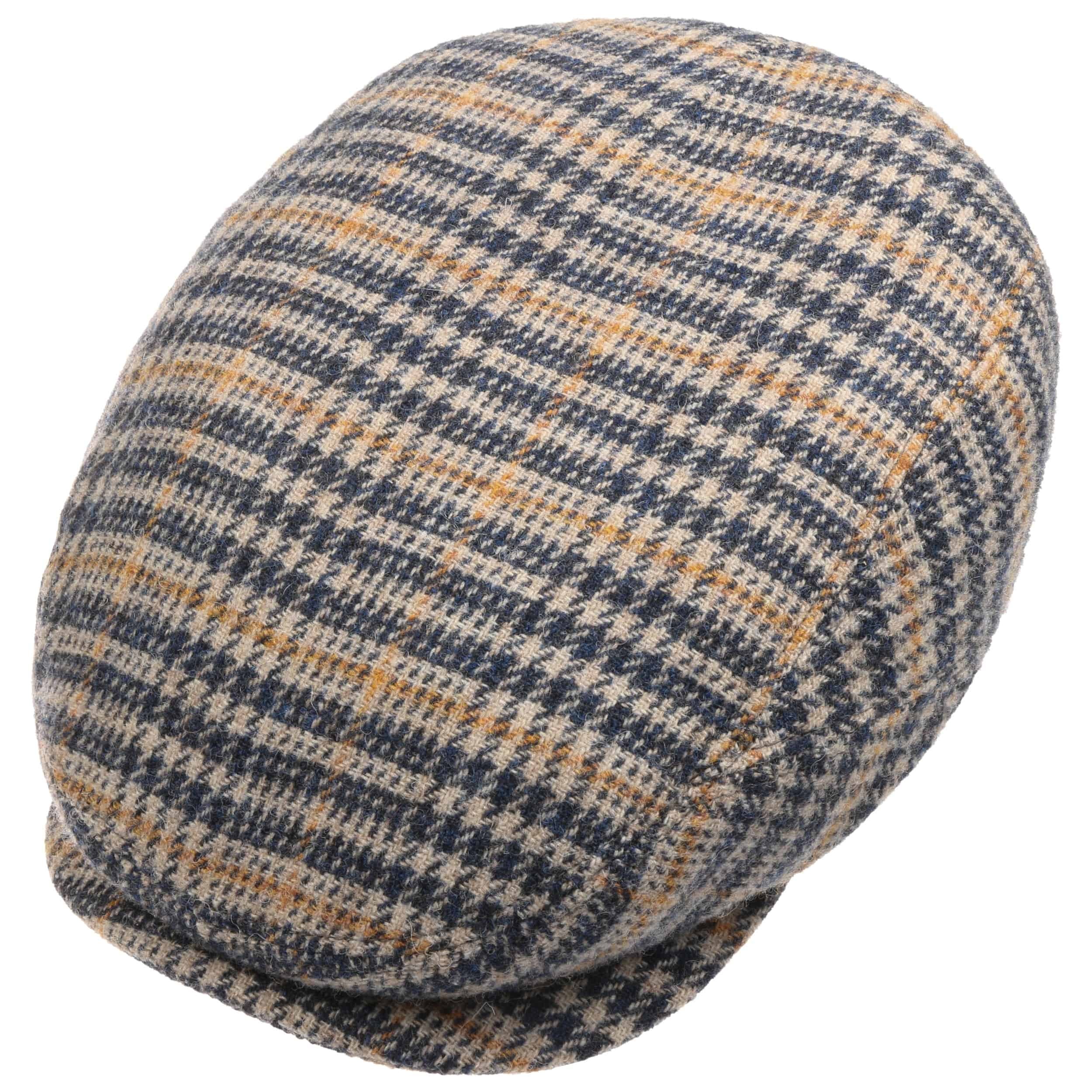 Wool Check Flat Cap by Stetson - 89,00 €