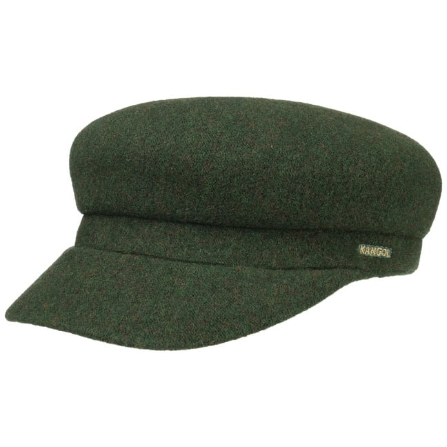 wool peaked cap