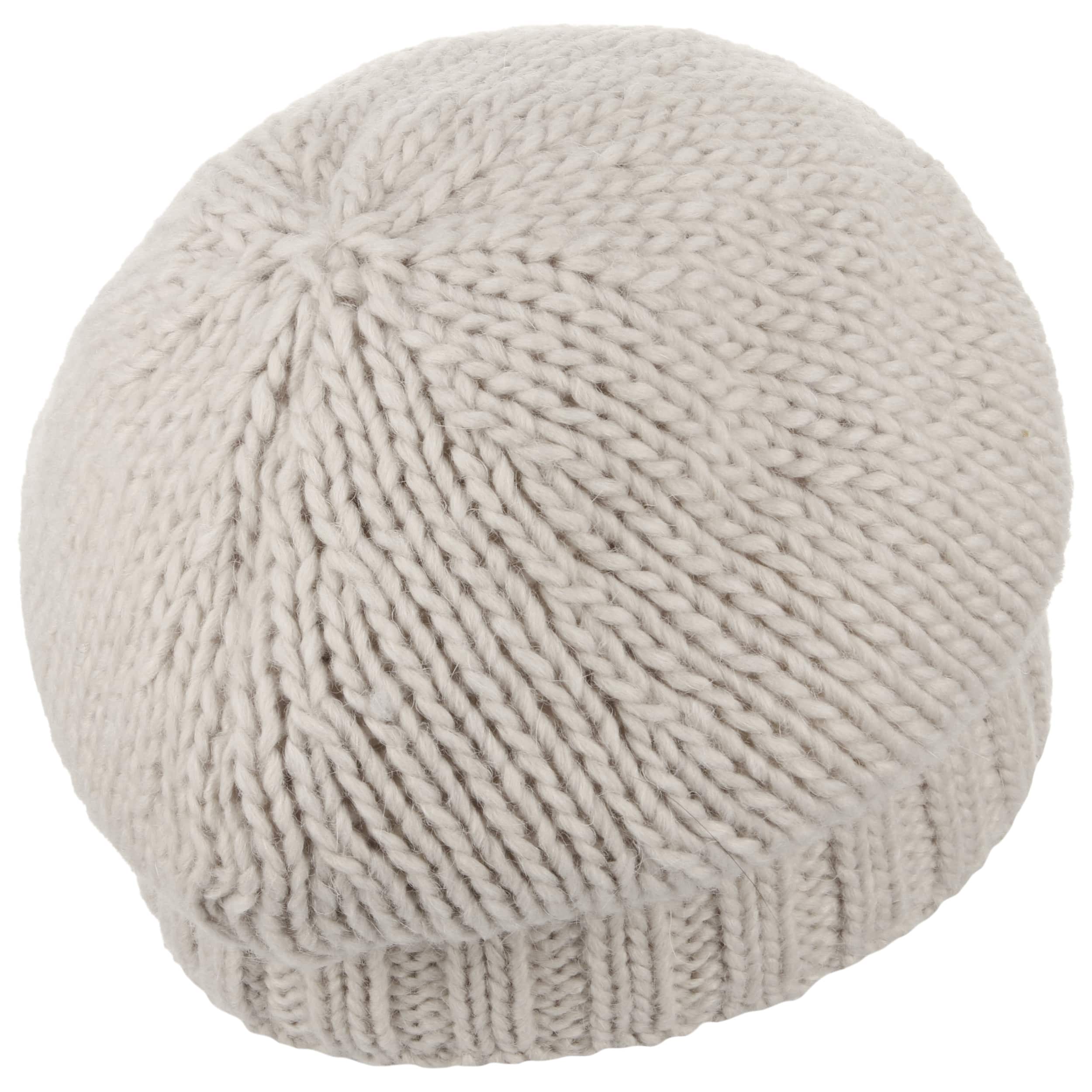 Knitted Hat Light Grey Mix Knitted Hat Light Grey Mix