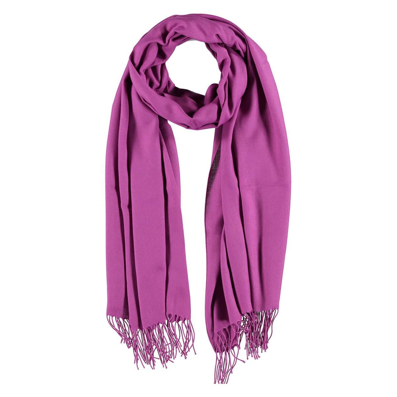 XL Pashmina Fringed Scarf by Passigatti - 32,95