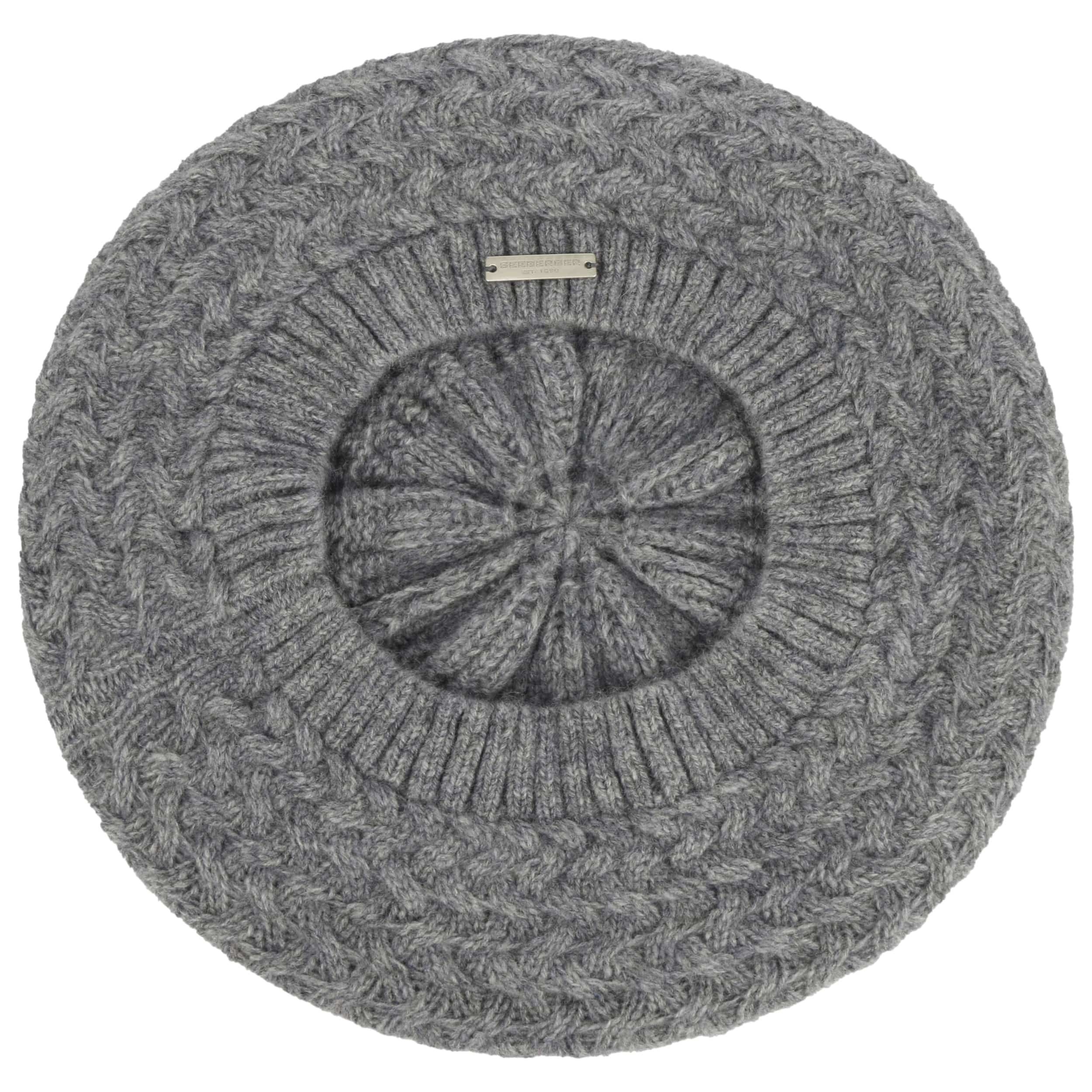 Yakina Merino Knit Beret by Seeberger - 62,95 €