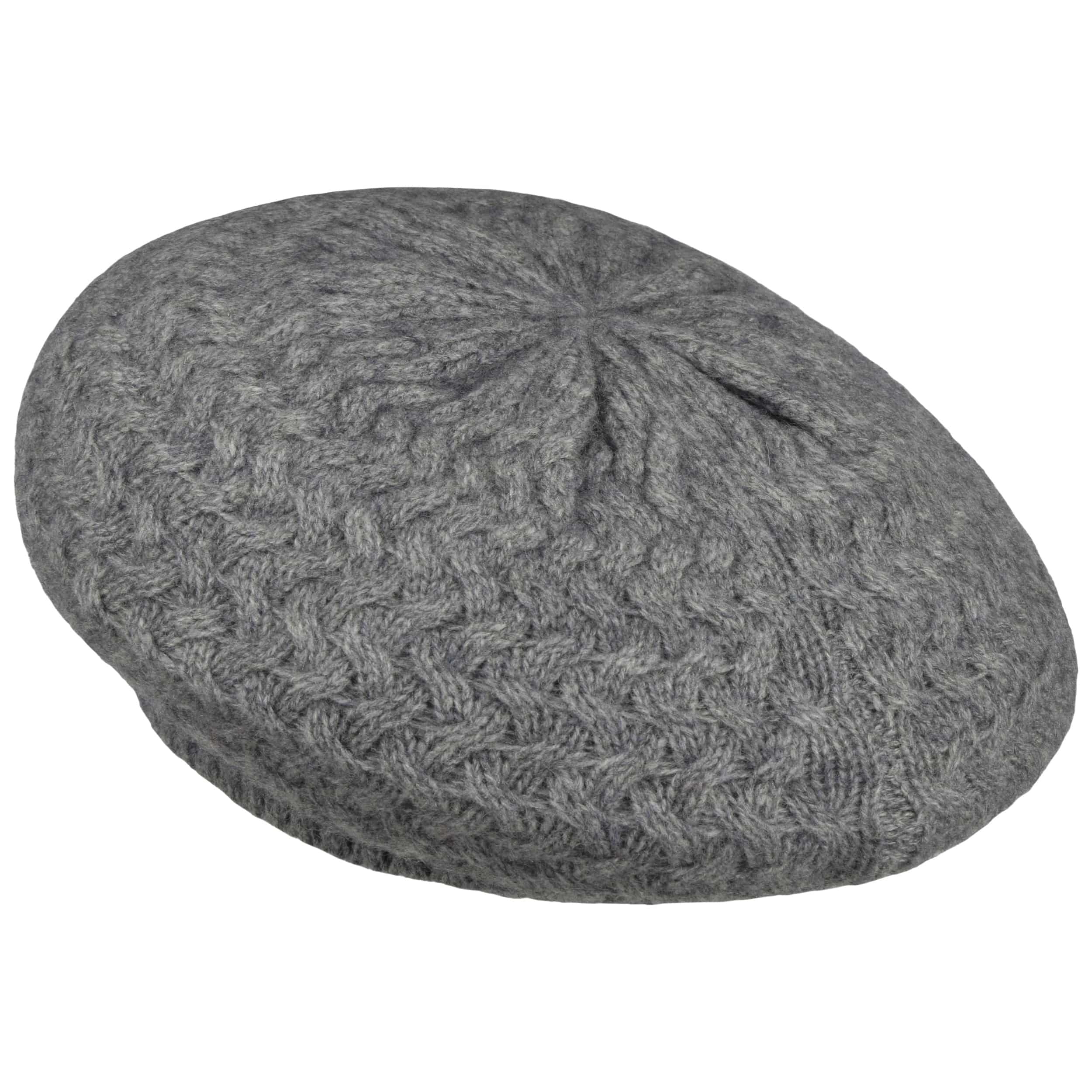 Yakina Merino Knit Beret by Seeberger - 62,95 €