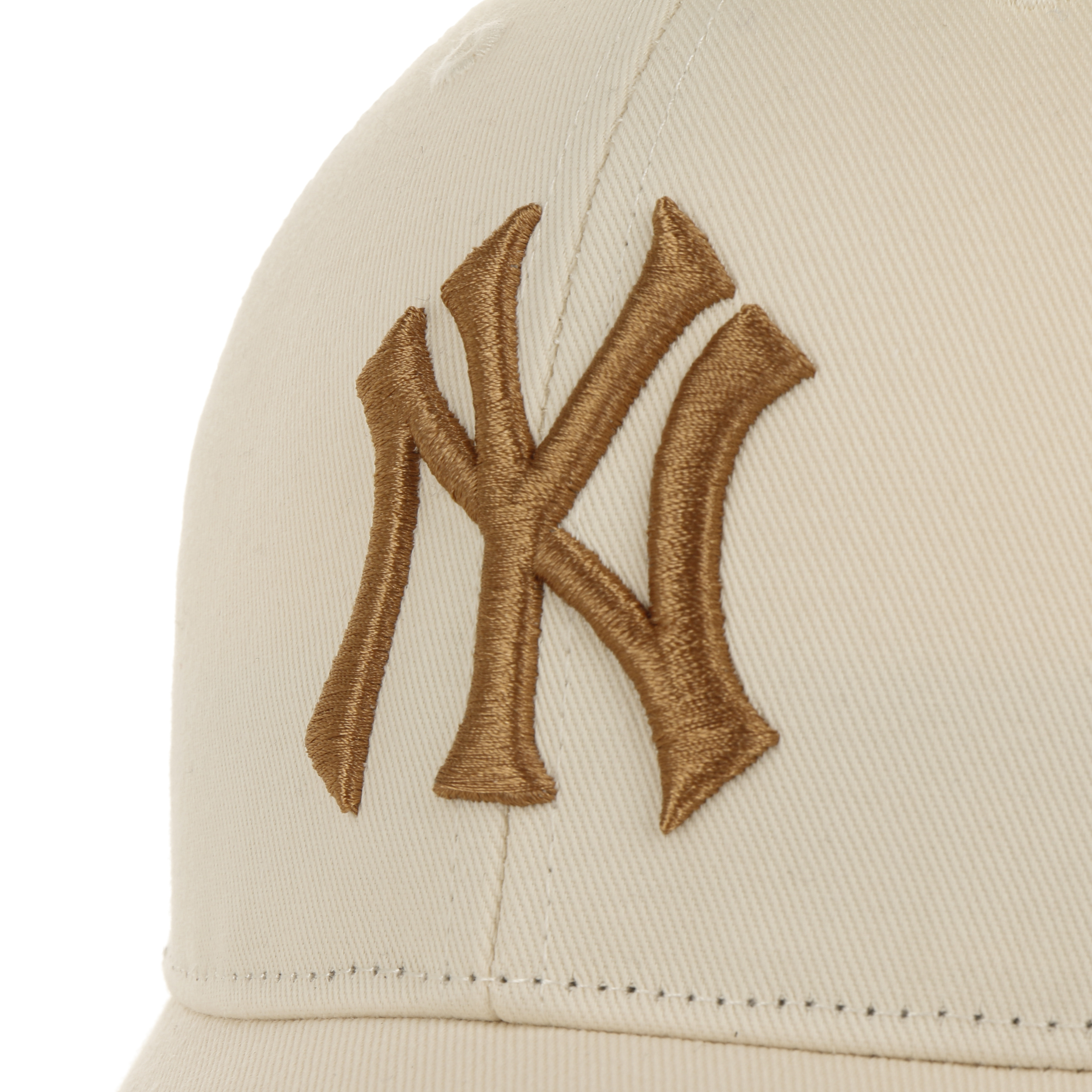 BRANSON New York Yankees khaki beige 47 Brand Trucker Cap 