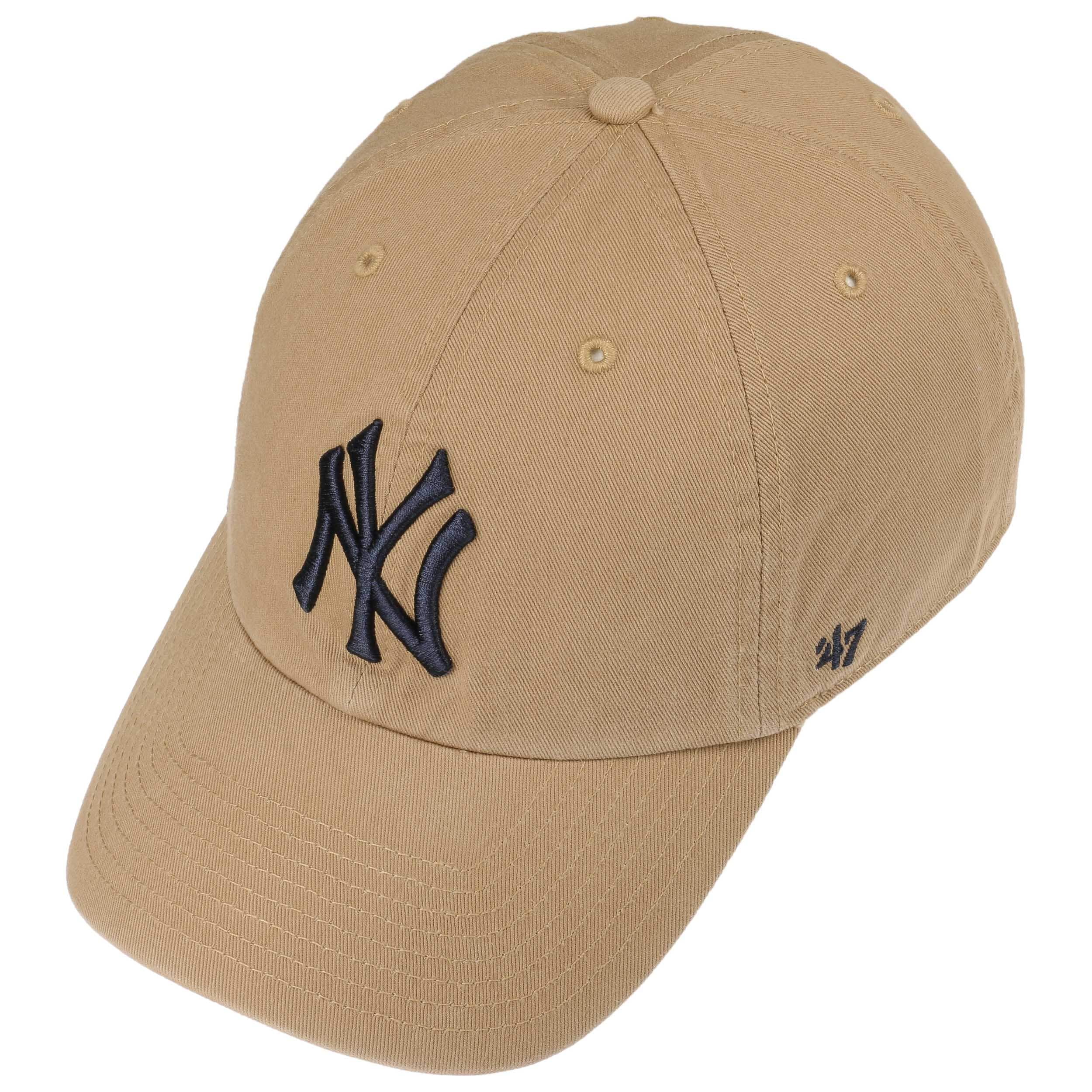 CLEAN UP New York Yankees gelb 47 Brand Adjustable Cap 