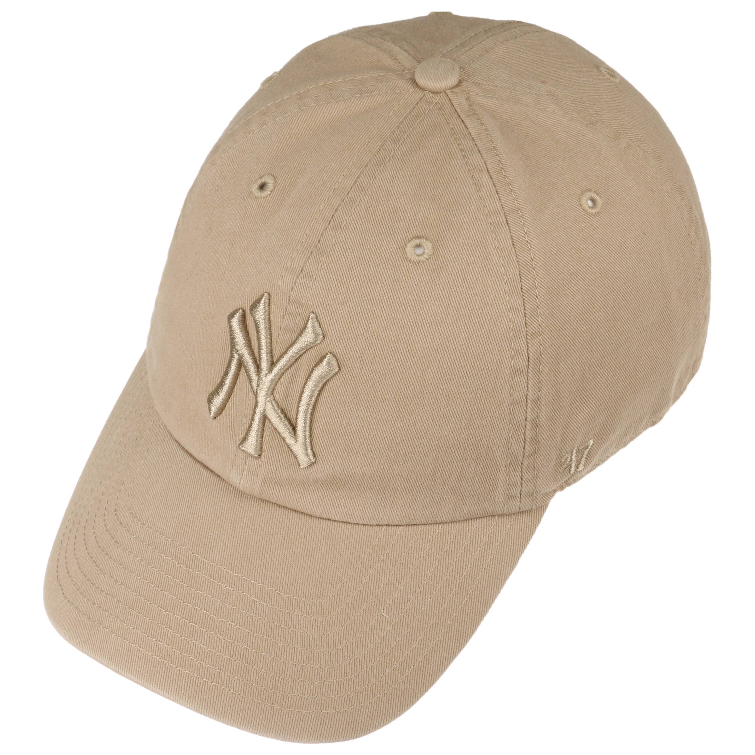 yankees cap beige