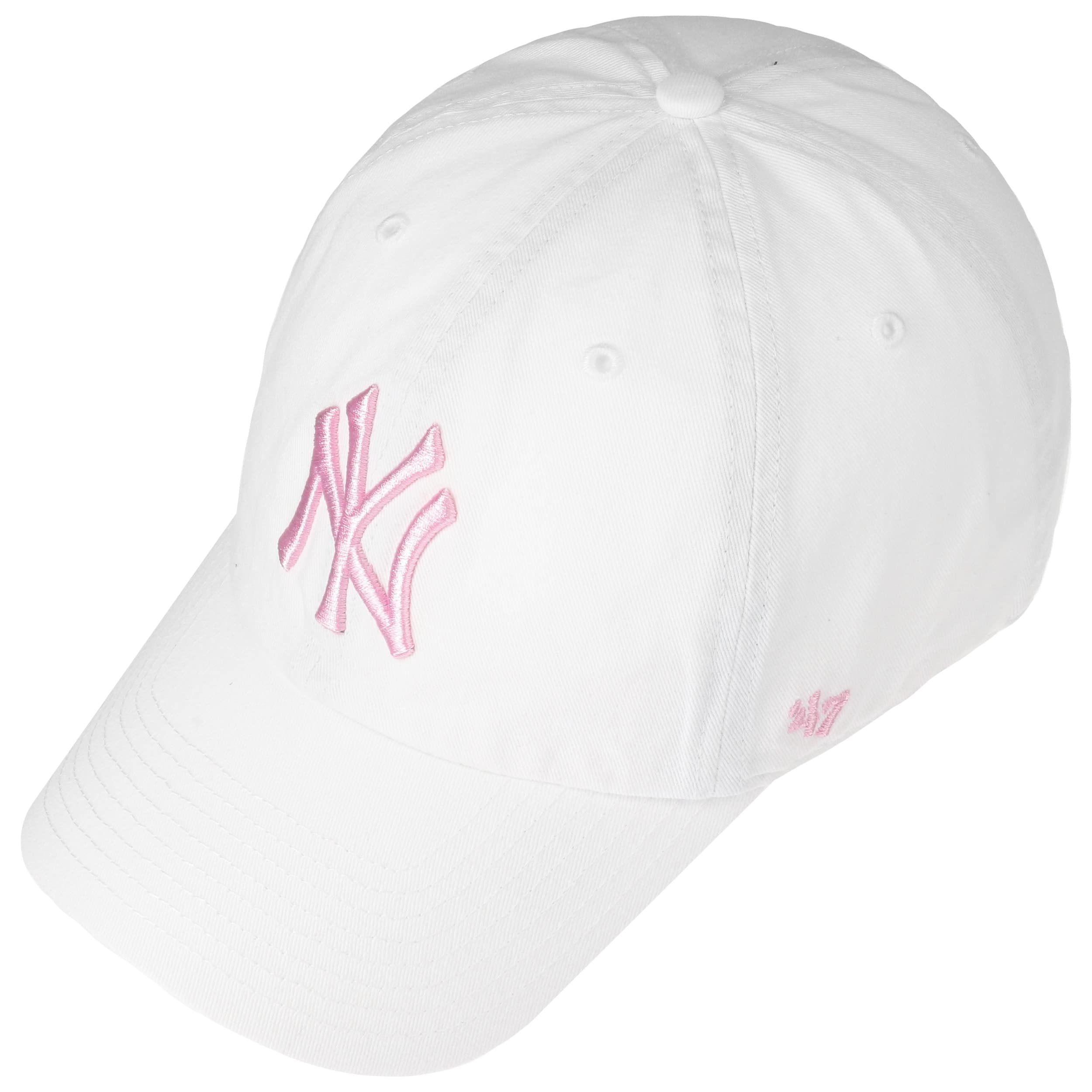 47 Brand Women's Tampa Bay Rays Pink/White Clean Up Cap - Macy's