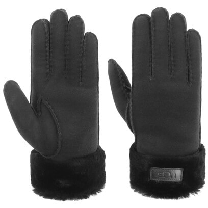 小物 UGG CLASSIC LTHR SHORTY TECH GLOVE UGG® Leather Quilted Logo Tech Glove for Women | UGG®