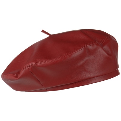 Leather Beret by Barascon --> Shop Hats, Beanies & Caps
