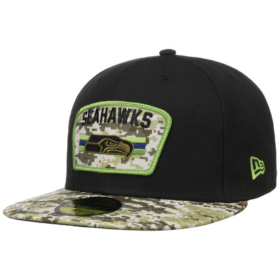 Lids Seattle Seahawks New Era Youth 2022 Salute To Service 9FORTY Snapback  Trucker Hat - Black/Camo