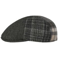 6 6 Panel Patchwork Flat Cap by Lipodo - 359,00 kr