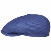 6 Panel Houndstooth Golf Flat Cap by Stetson - 1069,00 kr