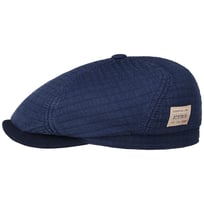 6 Panel Quilted Cotton Flat Cap by Stetson - 103,95 &euro;