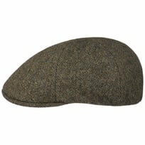 6 Panel Wool Mix Flat Cap by Lipodo - 359,00 kr