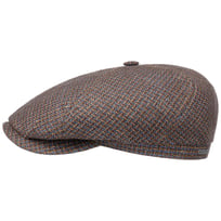 6 Panel Woolin Flat Cap by Stetson - 669,00 kr