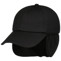 Waxed Baseball cap med �reklaffer by Lipodo - 449,00 kr