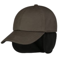Waxed Baseball cap med �reklaffer by Lipodo - 449,00 kr