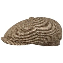 8 Panel Avondale Wool Flat Cap by JJ Hats - 1439,00 kr