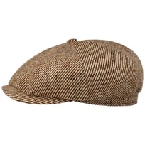 8 Panel Avondale Wool Flat Cap by JJ Hats - 1449,00 kr
