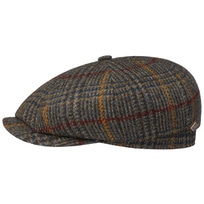 8 Panel Barkeyville Wool Flat Cap by JJ Hats - 103,95 &euro;