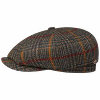 8 Panel Barkeyville Wool Flat Cap by JJ Hats - 1199,00 kr