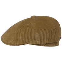 8 Panel Carson Cord Flat Cap by Stetson - 103,95 &euro;