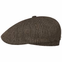 8 Panel Carston Flat Cap by Stetson - 1069,00 kr